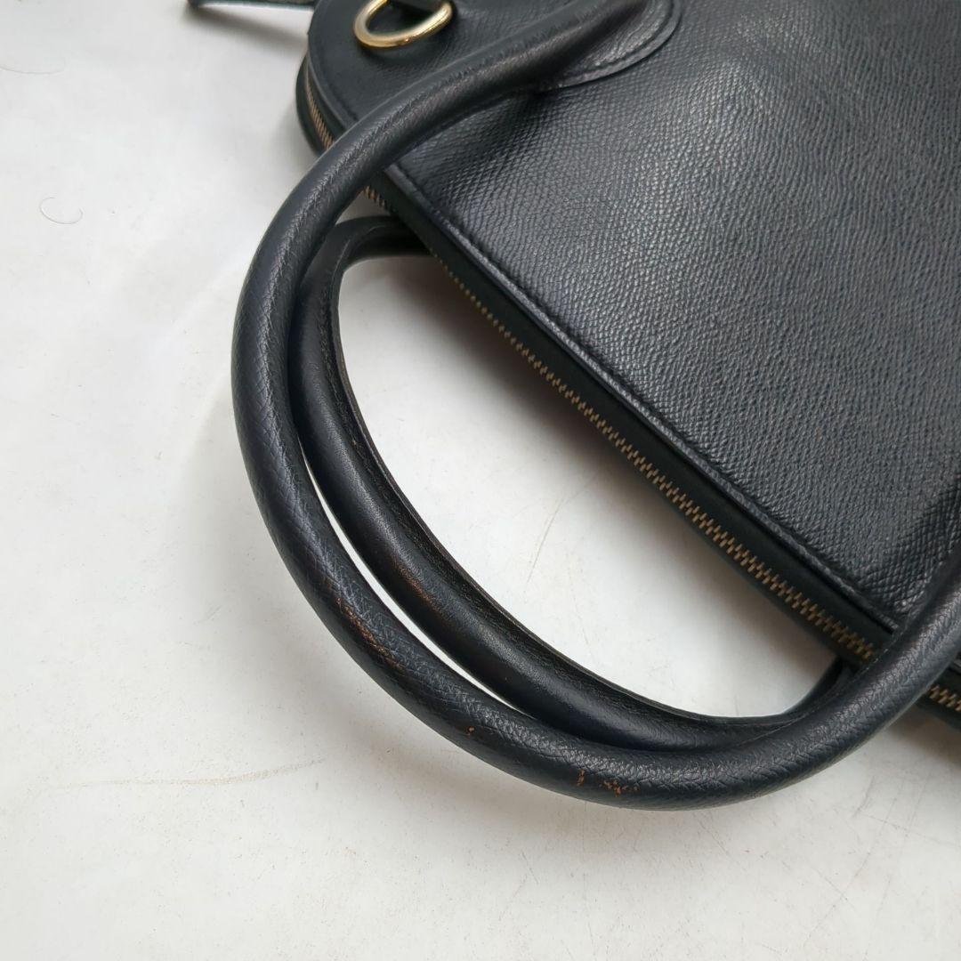 極美品 セリーヌ CELINE ショルダーバッグ ハンドバッグ 黒 ドーム型