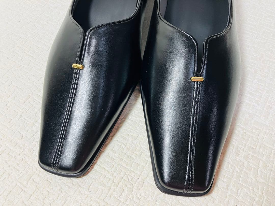 SH67◆新品◆LeTalon 2.5cmスクエアスリットソフトフラット25.0