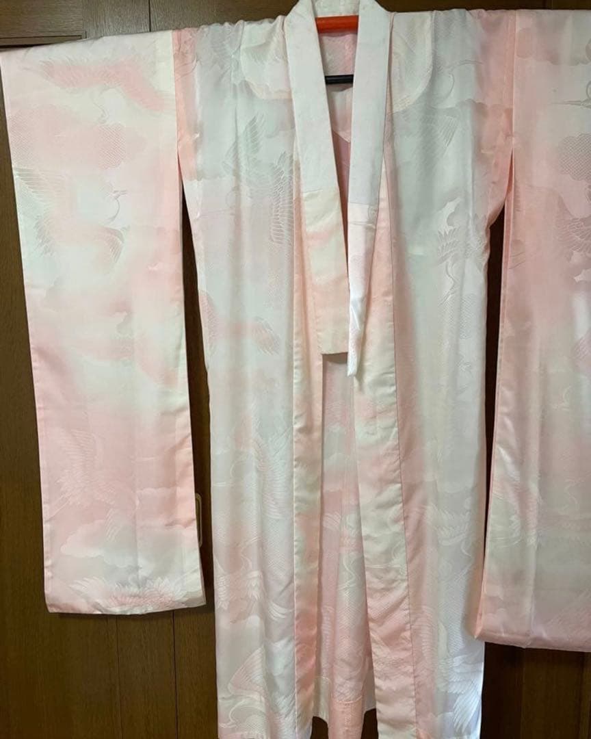 花柄振袖 赤・緑・黒 付属品付き