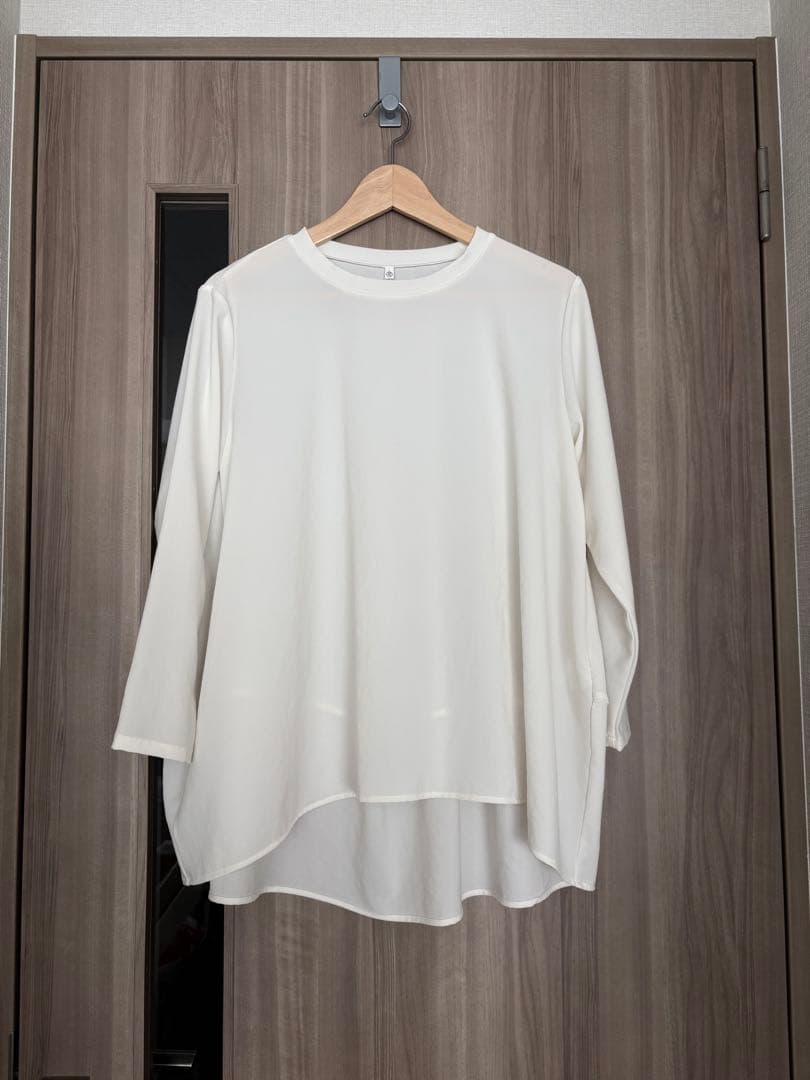 BEARDSLEY アイボリー 長袖ブラウス