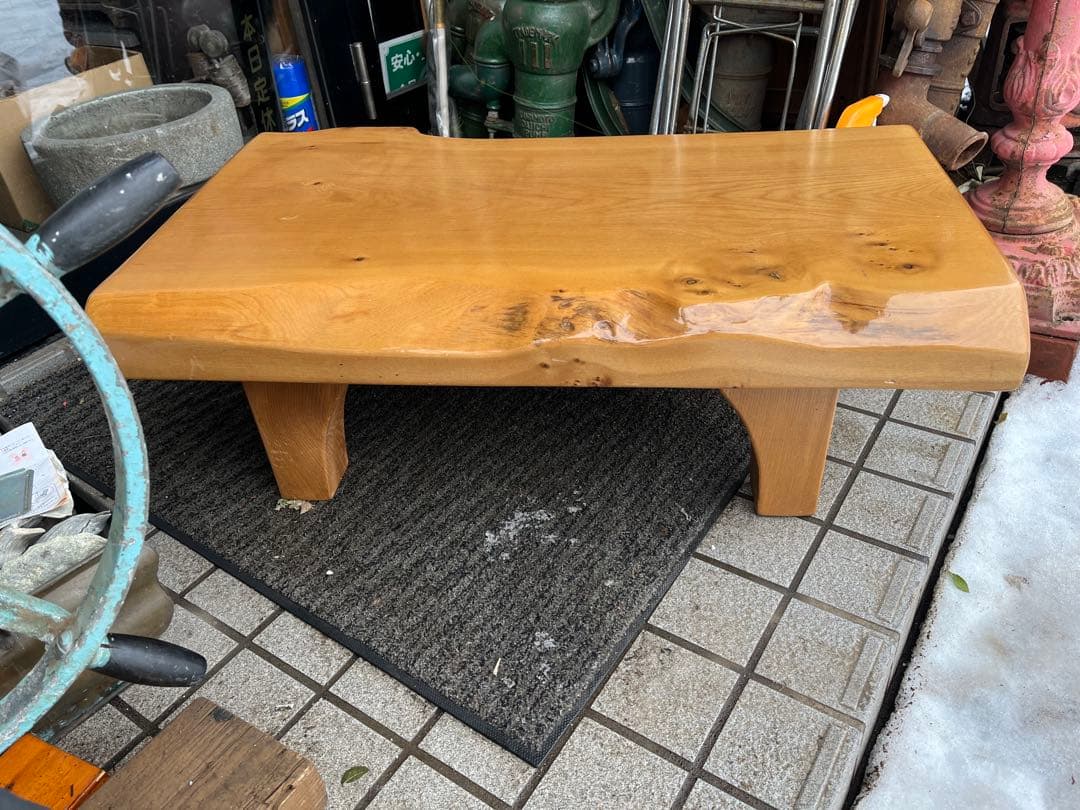 座卓、 切り株座卓、 一枚板座卓、 一枚板テーブル、 切り株テーブル