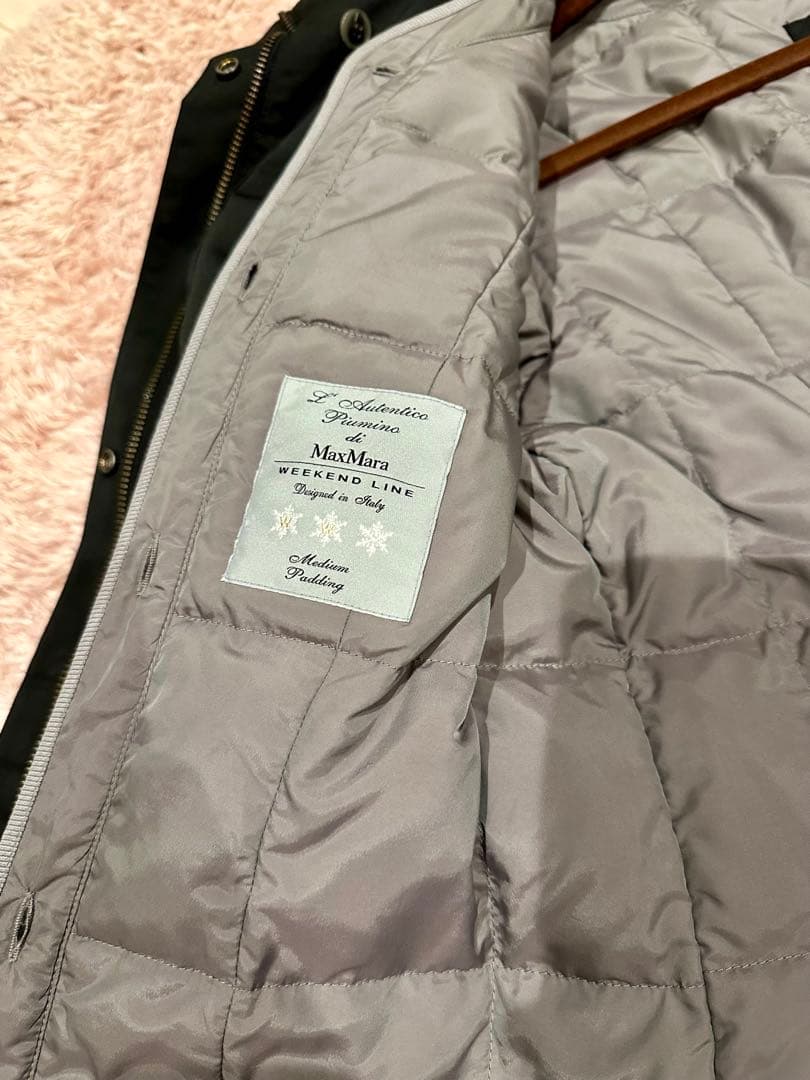 MaxMaraウィークエンドライン グレーコート モッズコート
