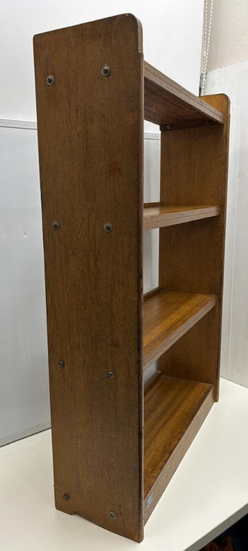 東京直接引取可★アンティークショップ　本棚　昭和レトロ　棚　みやこ