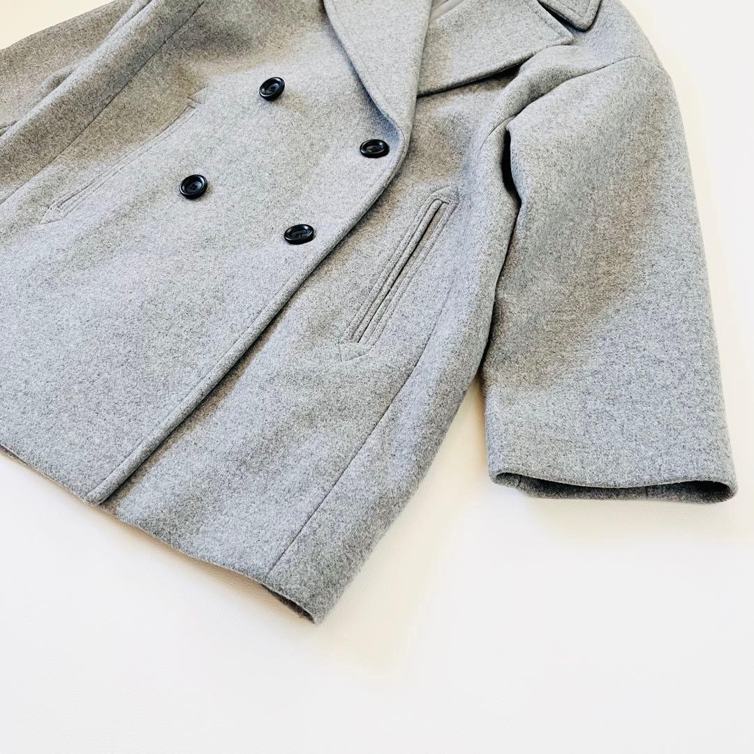 美品 ＊spick&span WメルトンPコート36