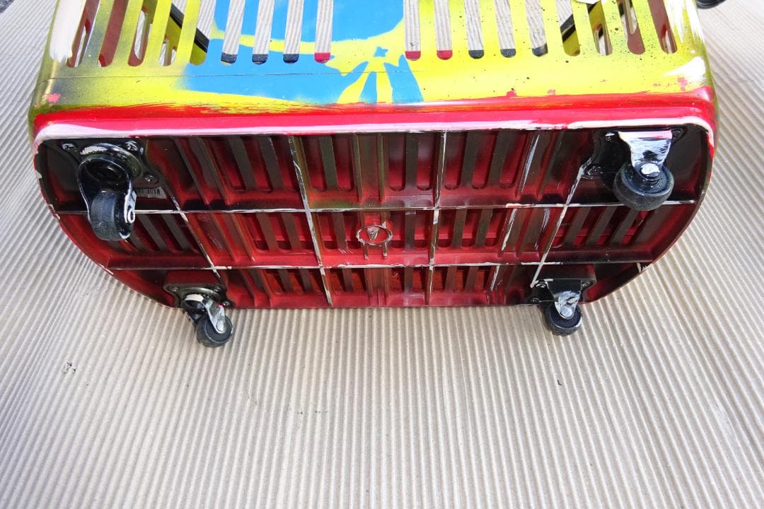 バスケット 収納 買い物かご かわいいかわいいカート 小物入れ アメリカン雑貨