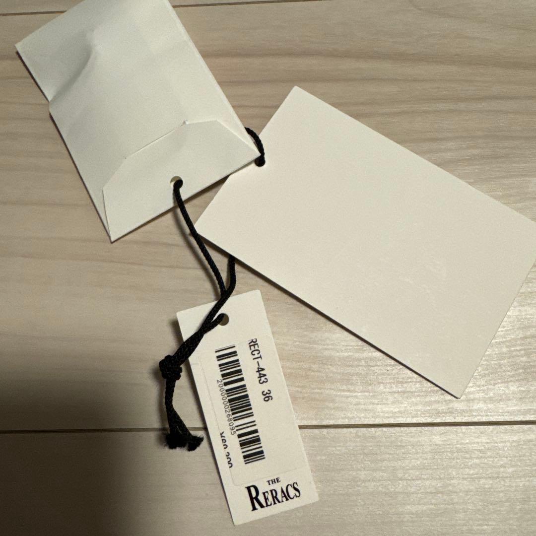 新品タグ付THE RERACS モンスターパーカー　ミドルレングス　36 グレー