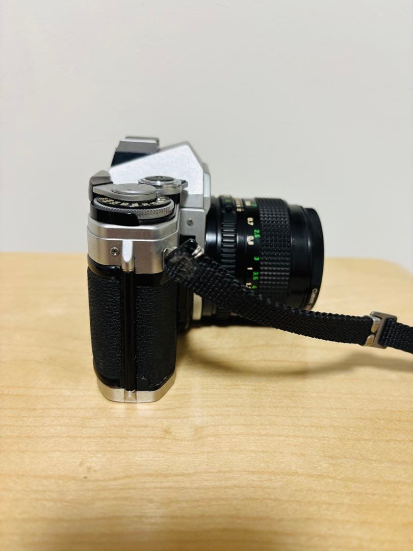 (ジャンク品)canon AE-1 FD 50mm F1.4 レンズ付き