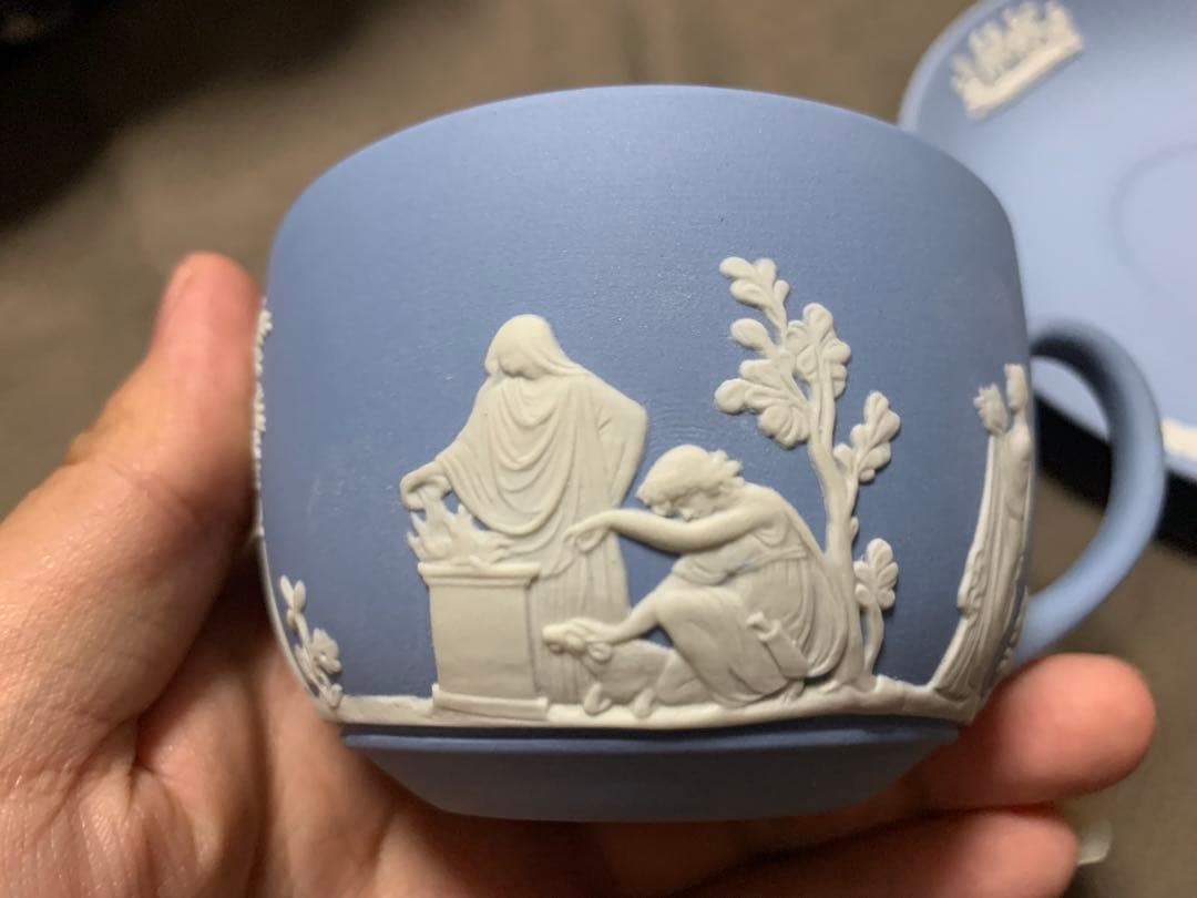 ウェッジウッド ジャスパー ダンシングアワー カップ＆ソーサー 1客