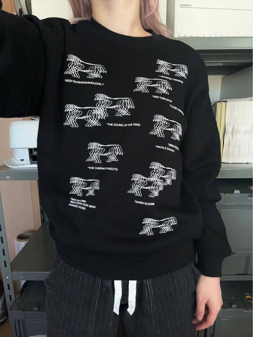 トップス convenience young RUNNING DOGS SWEAT