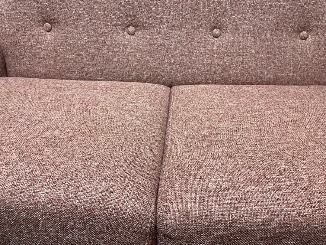 【直接引取】Francfranc ソファ　ピンク