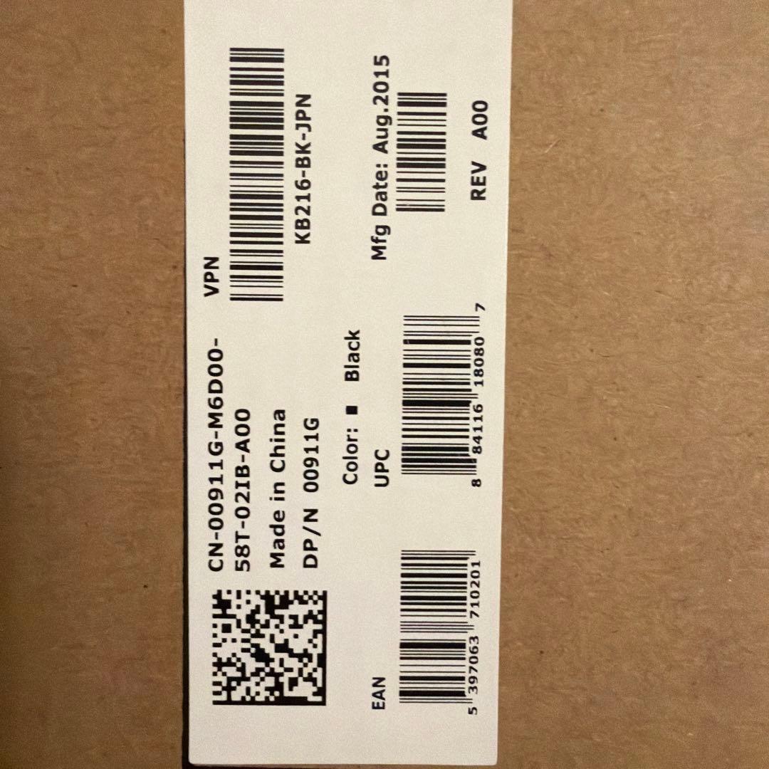 DELL K216-BK-JPN 日本語配列キーボードとマウス　６個セット