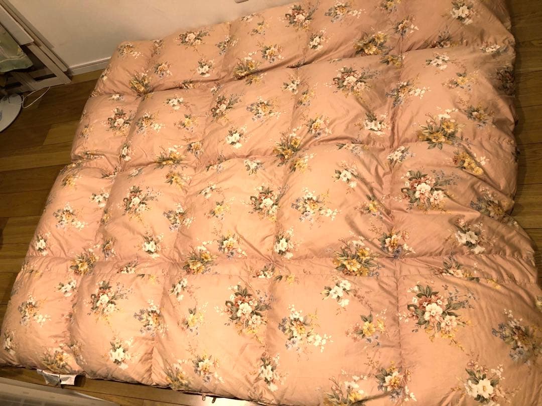 大阪西川　グースダウン93%（手詰み）ダブル 超長綿100%