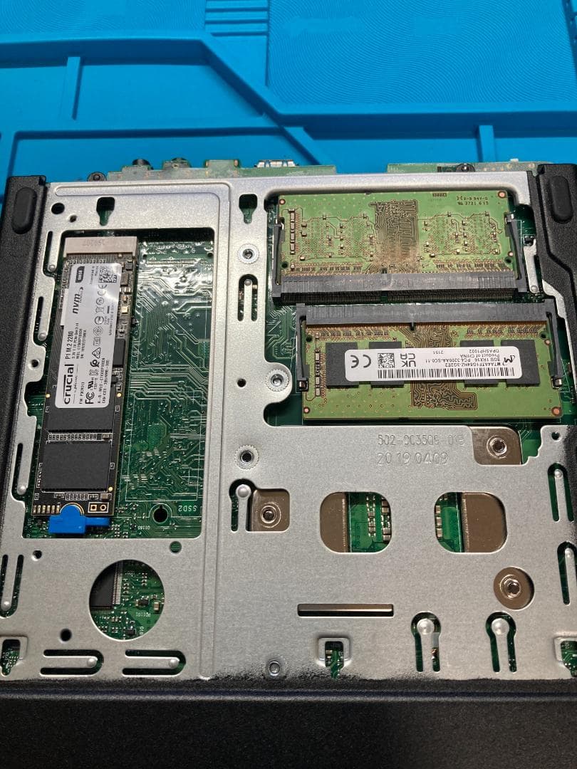 ミニPC Lenovo m920q i7-9700T RX6400