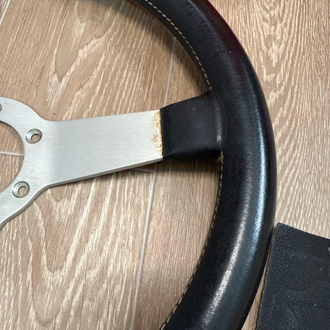 【希少】★ジル・ビルヌーブ★MOMO ステアリング★モモ 正規品　35