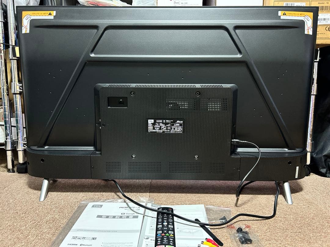 【2024年購入】 4K TCL 43P636 YouTube 動画OK