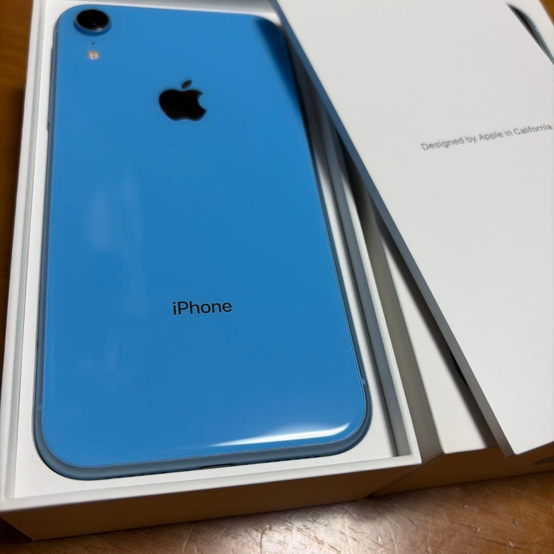 Apple iPhone XR ブルー64GB