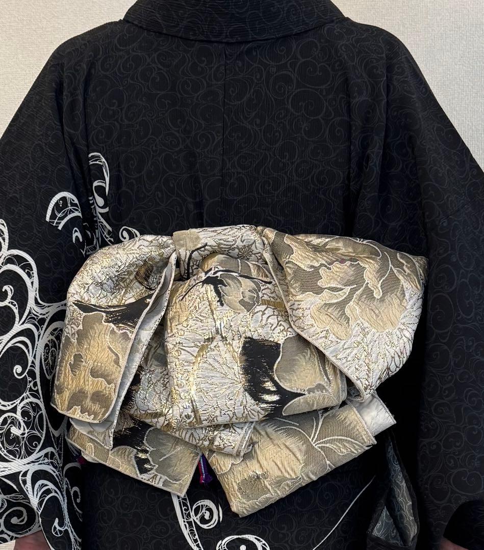 大人兵児帯【シャクヤク】　【シャクヤク紅】セット