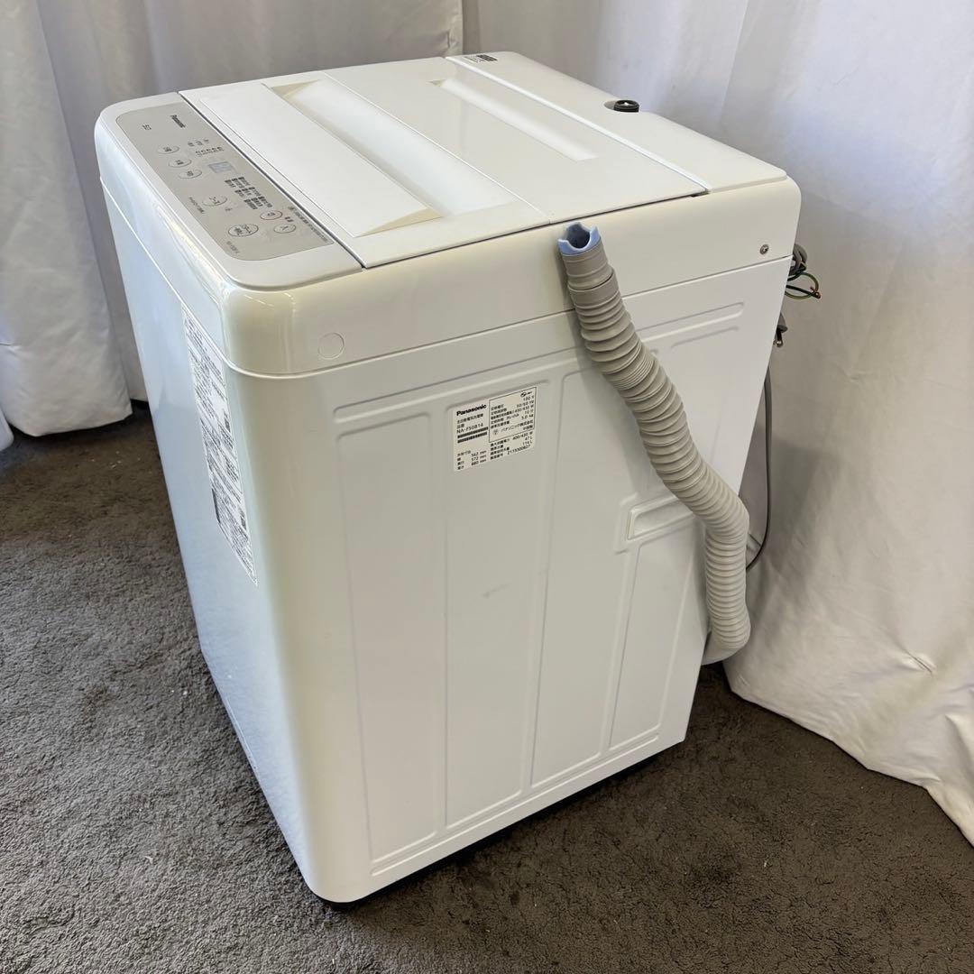 洗濯機　パナソニック　綺麗　5キロ　一人暮らし　単身　小型　設置無料　中古　安い
