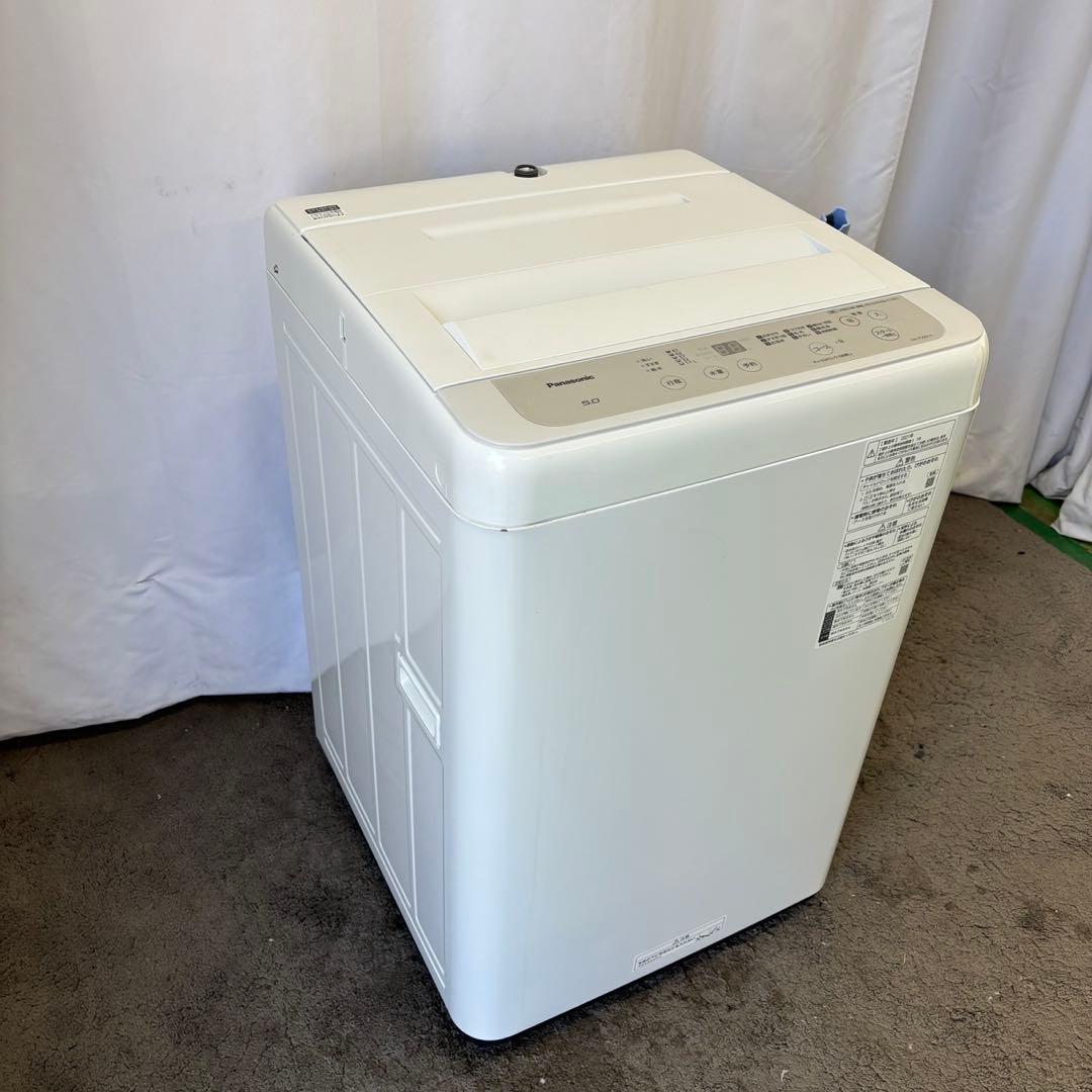 洗濯機　パナソニック　綺麗　5キロ　一人暮らし　単身　小型　設置無料　中古　安い