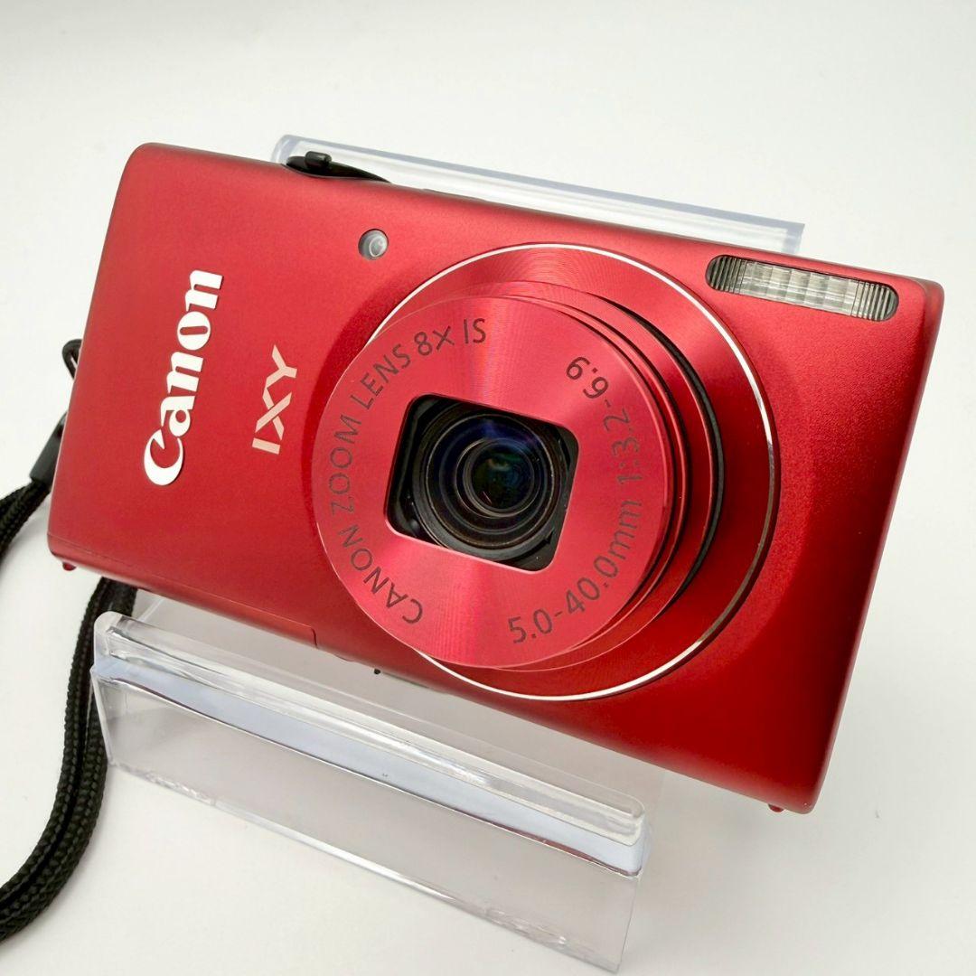 【Roche】Canon IXY 110F レッド デジカメ 915-11