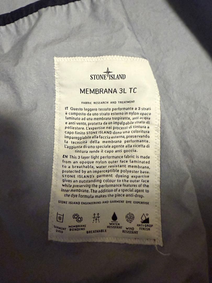 ぽ*ぽ様 STONE  MEMBRANA 3L TC XLサイズ