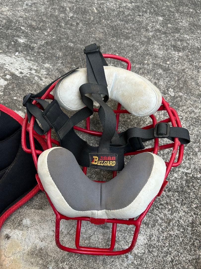 ベルガード 軟式キャッチャー用防具セット