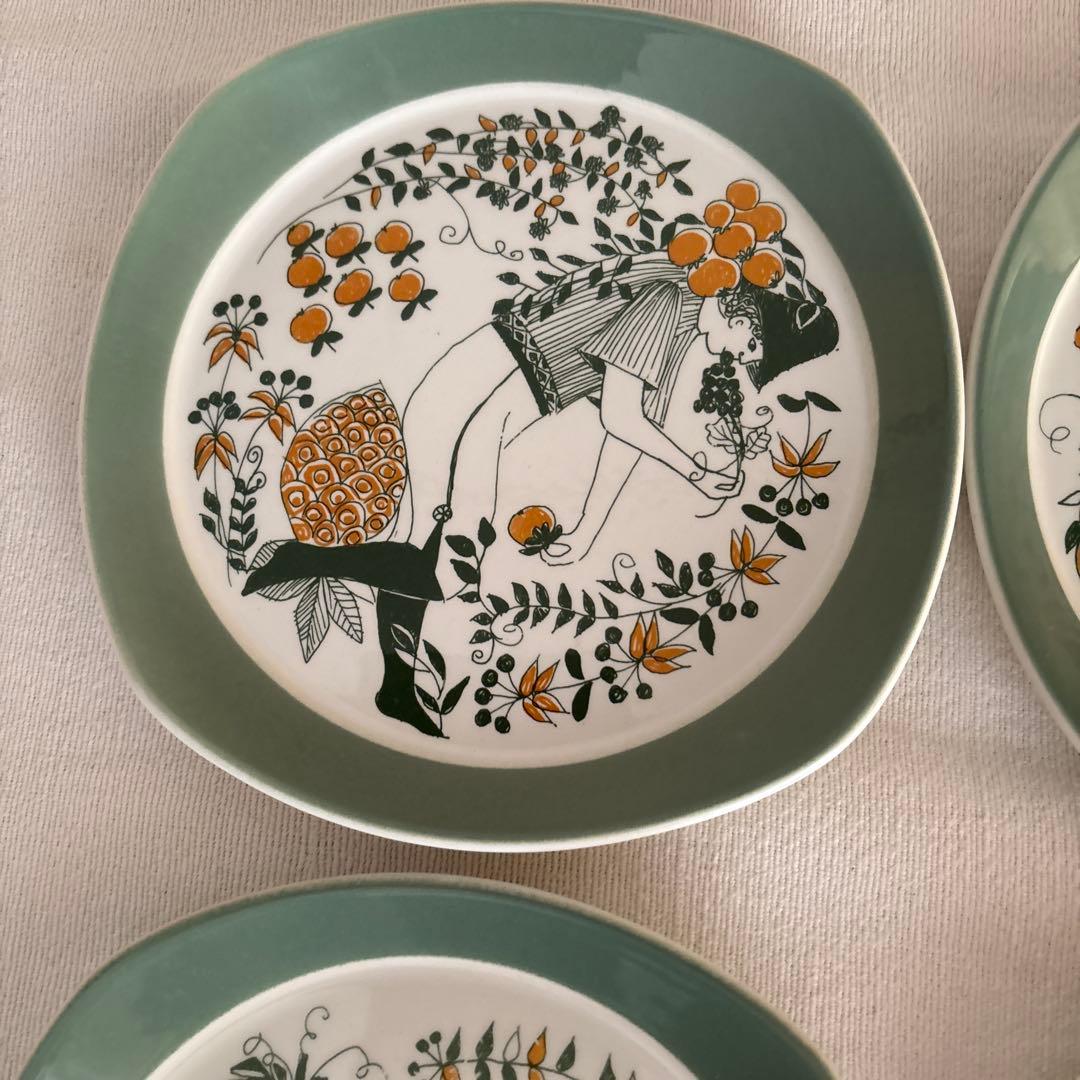 フィッギオ Figgjo シシリア Sicilia プレート6枚セット