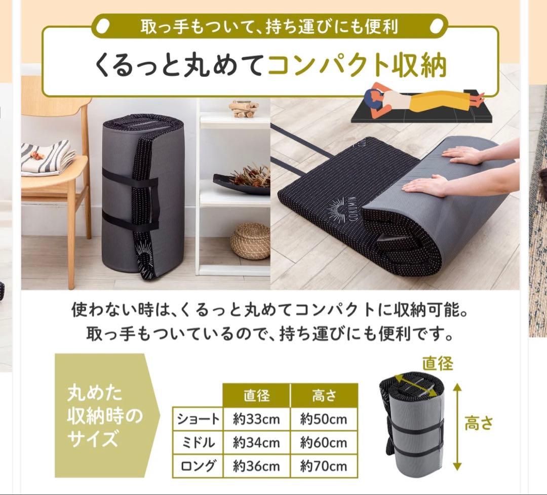 GOKUMIN 8wayリラックスgoroneマット　新品・未使用で