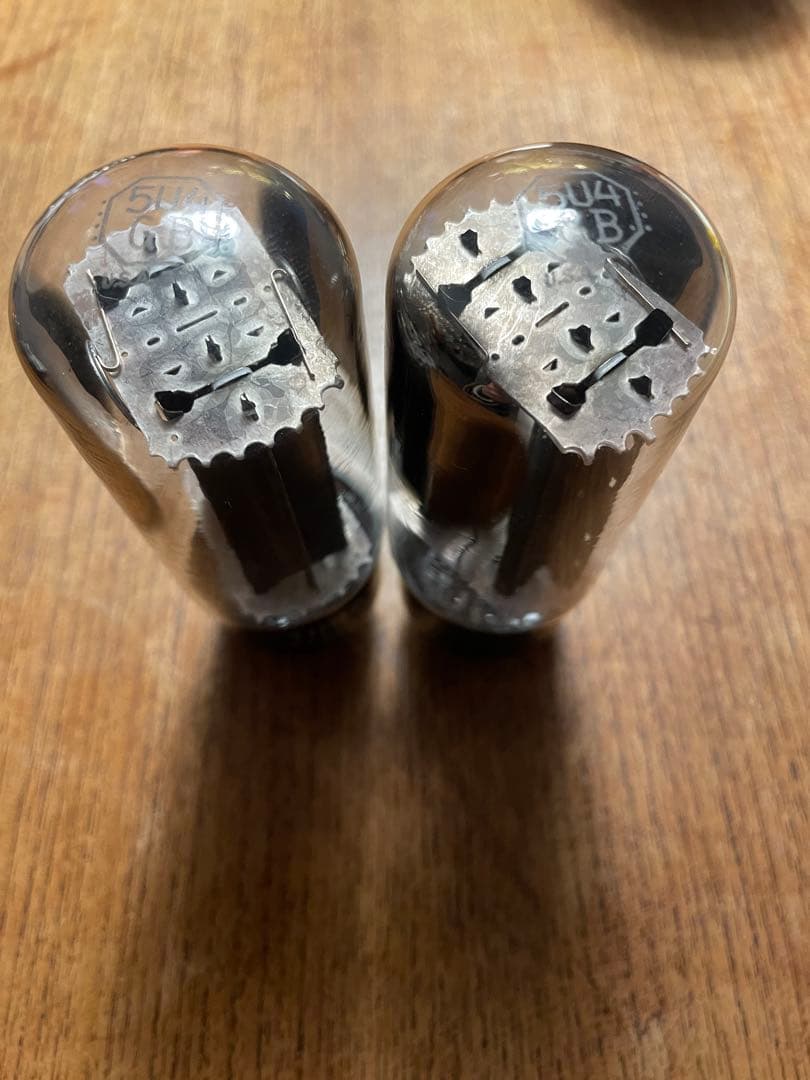 TUNG-SOL 5U4GB 真空管 ペア　整流管　希少