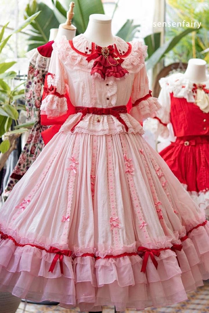 即納　新品　森森仙　東方プロジェクト　東方project レミリア　衣装Mサイズ