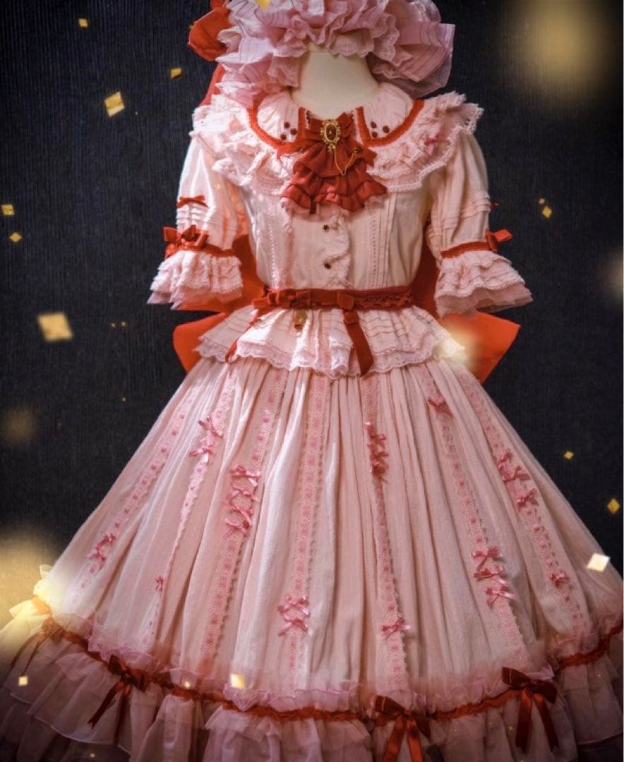 即納　新品　森森仙　東方プロジェクト　東方project レミリア　衣装Mサイズ