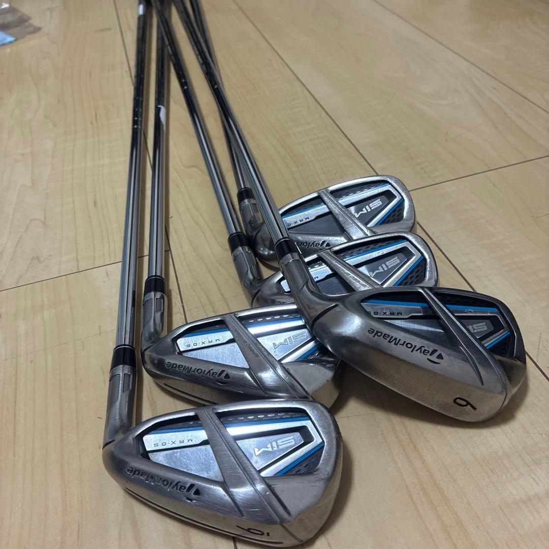 TaylorMade SIM MAX OS アイアンセット 5本セット 即日発送