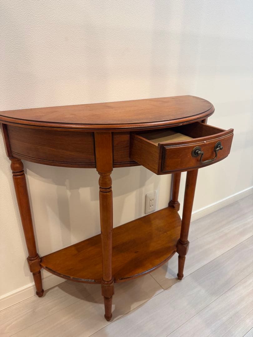 やまねっと 美品　組み立て式　コンソールテーブル