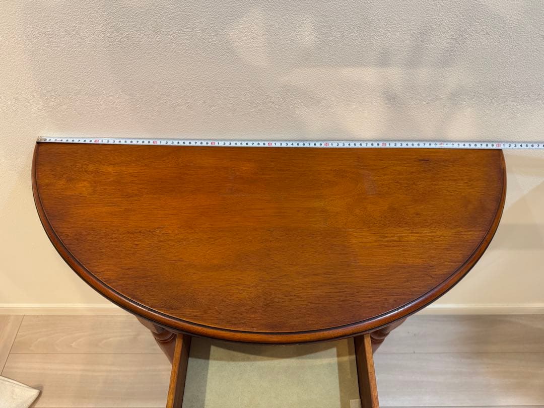 やまねっと 美品　組み立て式　コンソールテーブル