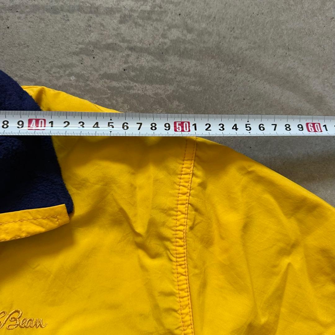 J*m様 90s エルエルビーン USA製 ウォームアップジャケット 裏フリース