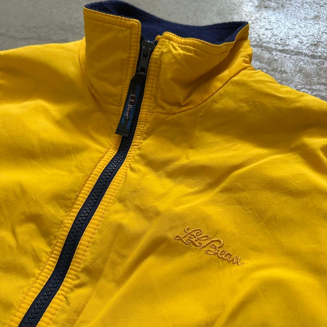 J*m様 90s エルエルビーン USA製 ウォームアップジャケット 裏フリース