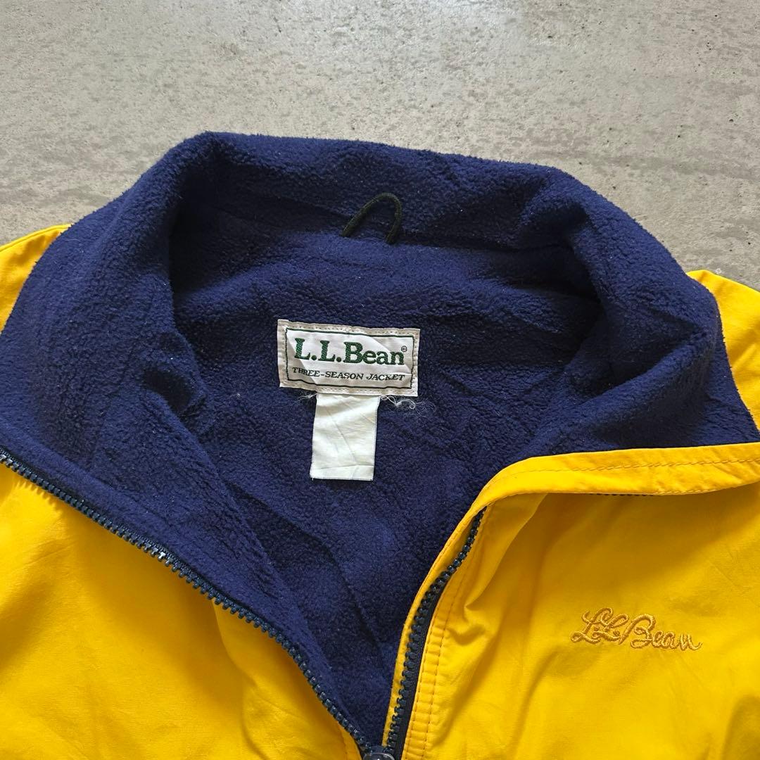 J*m様 90s エルエルビーン USA製 ウォームアップジャケット 裏フリース