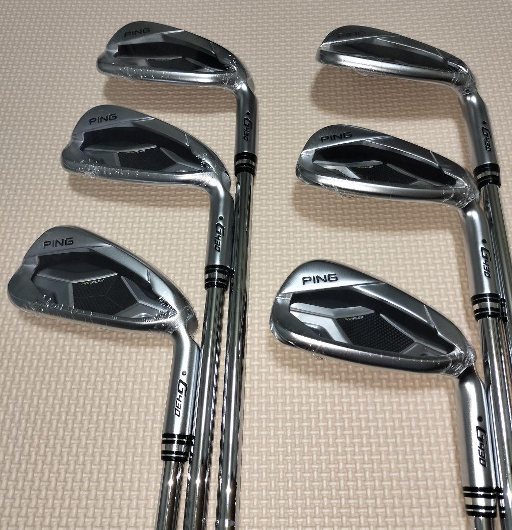 【新品】PING G430 アイアン6本セット MODUS3 ツアー105　硬S
