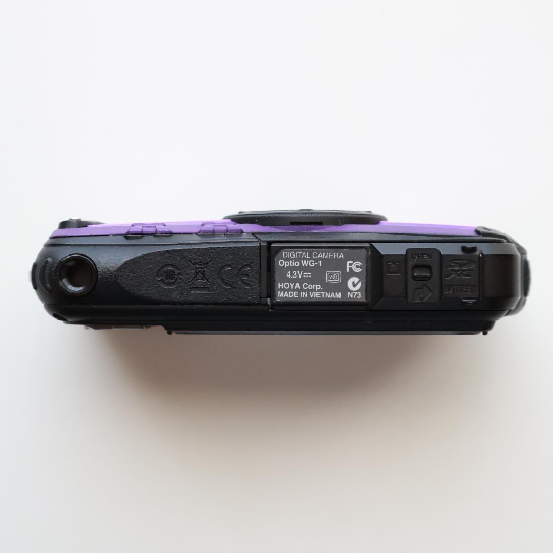 PENTAX Optio WG-1 パープル 防水対応デジタルカメラ