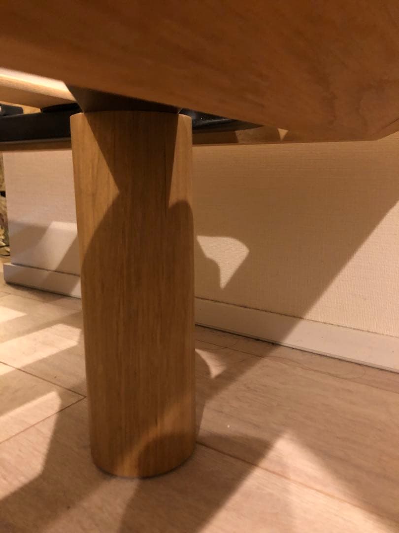 無印良品　オーク材ベッドフレーム、ベッドボード