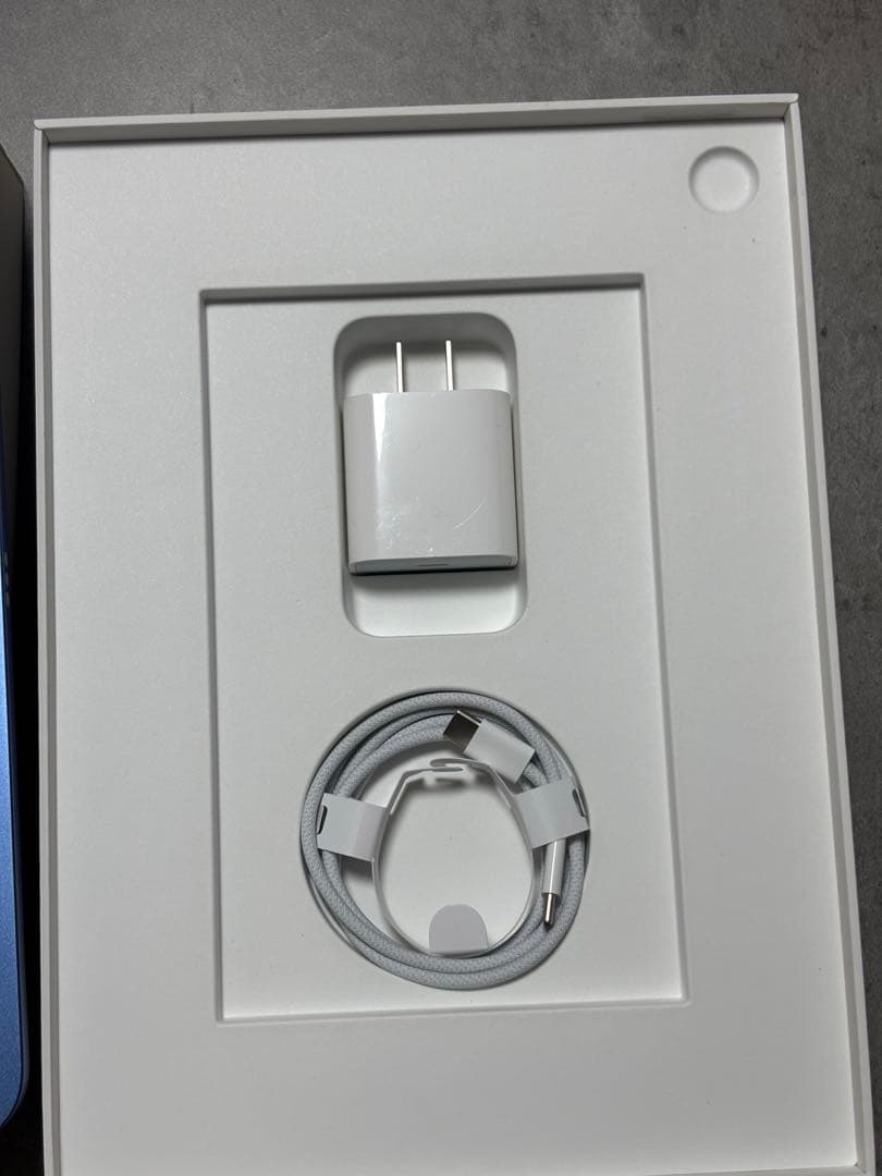 iPad(A16) ブルー　ケース付きフルセット