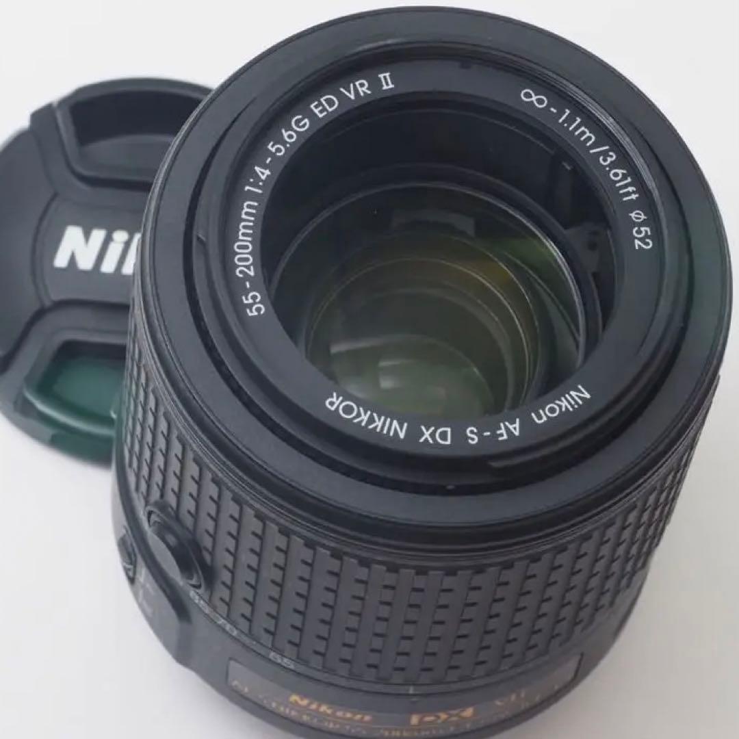 【美品】ニコン55-200mm VRII望遠レンズ⭐️スポーツ・イベントで大活躍