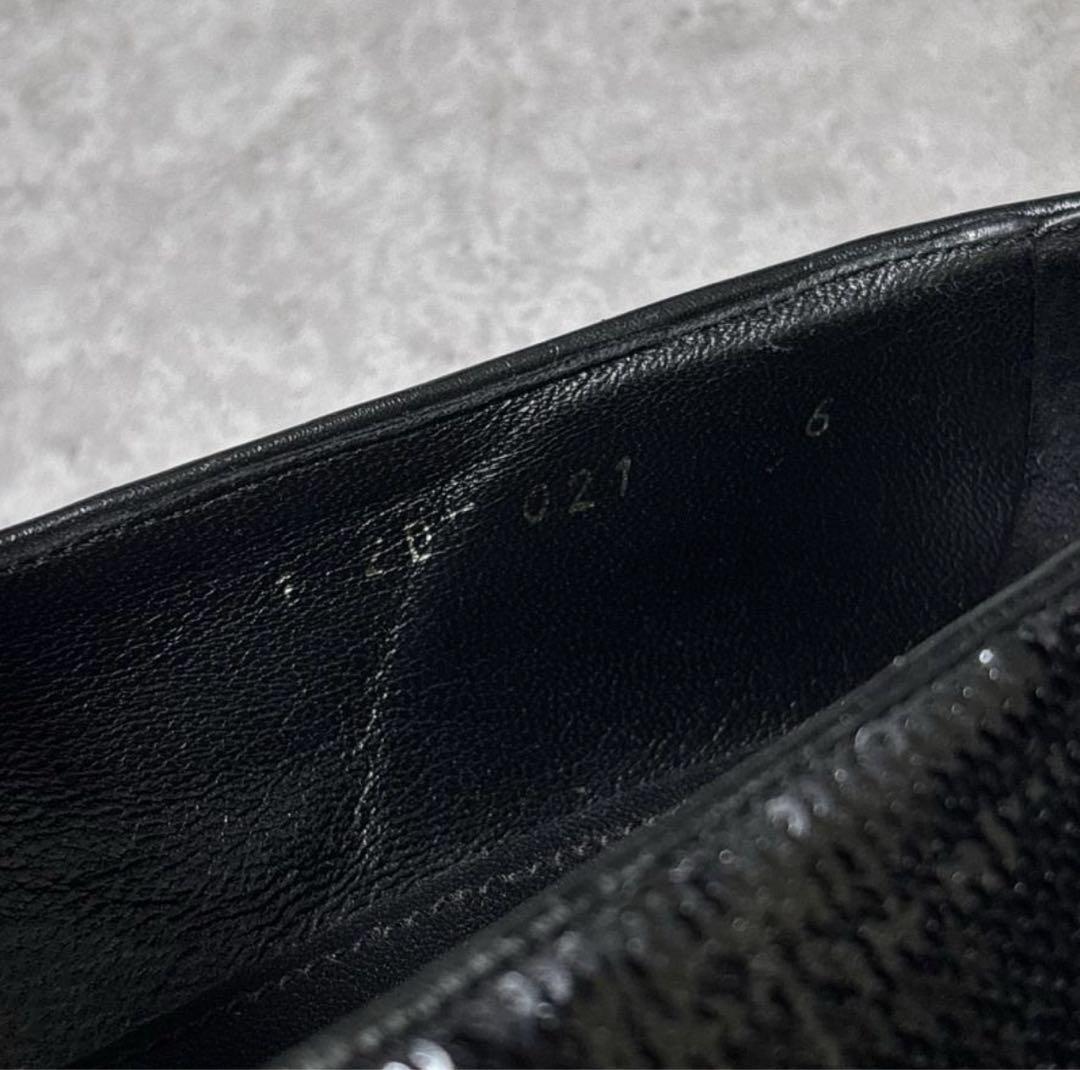 PRADA スパンコール　ローファー