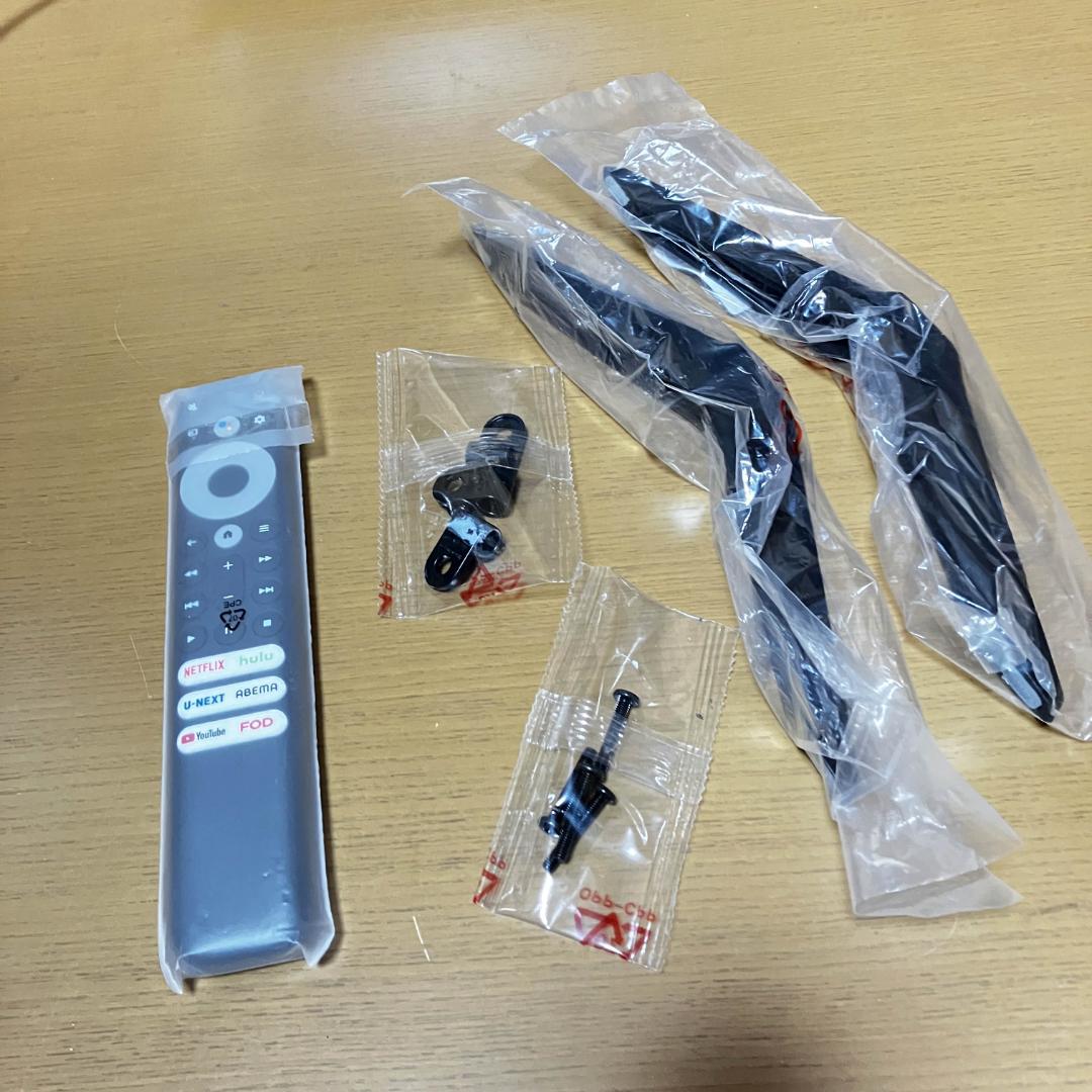 新品同様★使用期間2週間程度★2024年★チューナーレステレビ★TCL★50V型