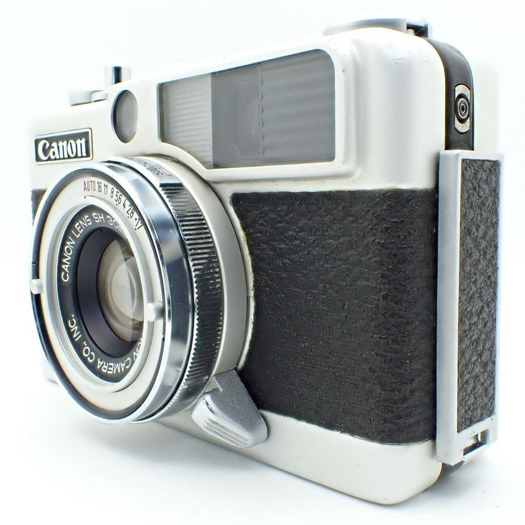 【動作確認済】Canon demi EE17 新品電池&ケース付き