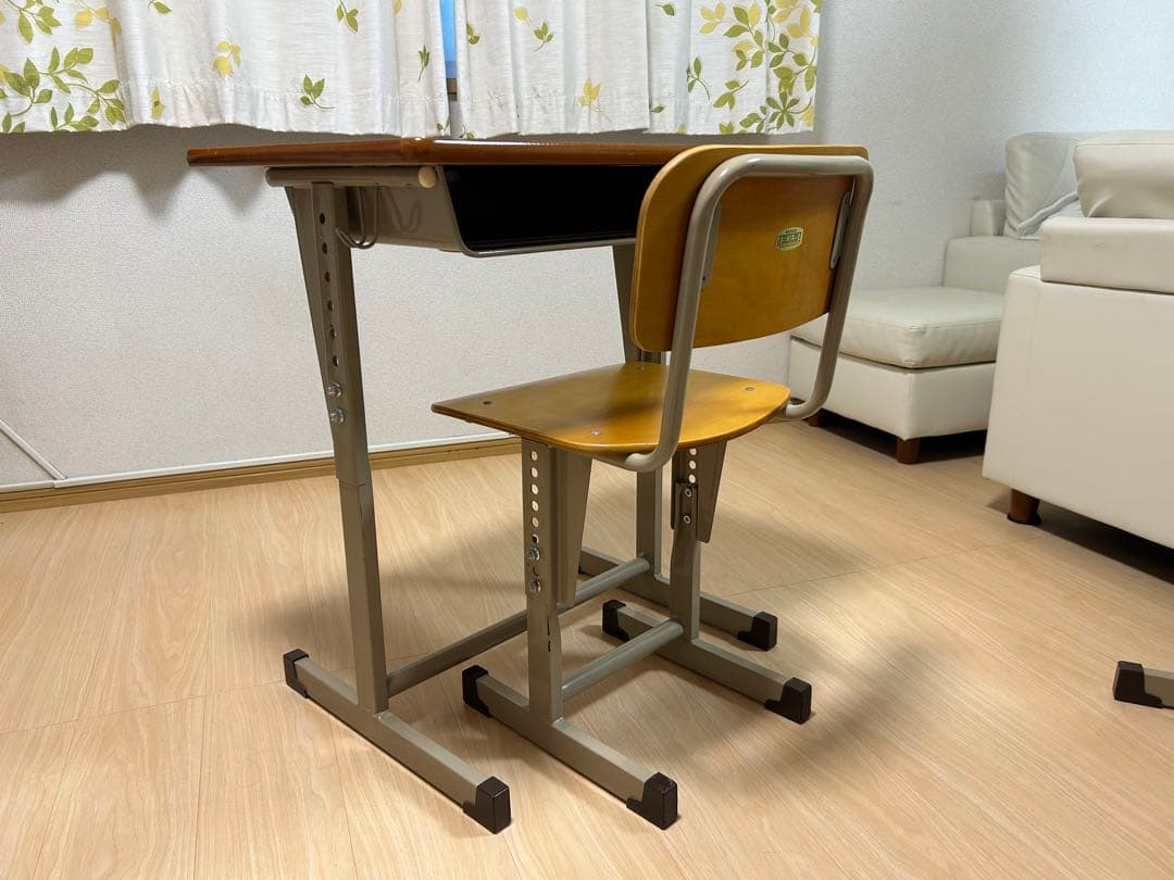 ミハラ学校用家具 勉強机椅子セット