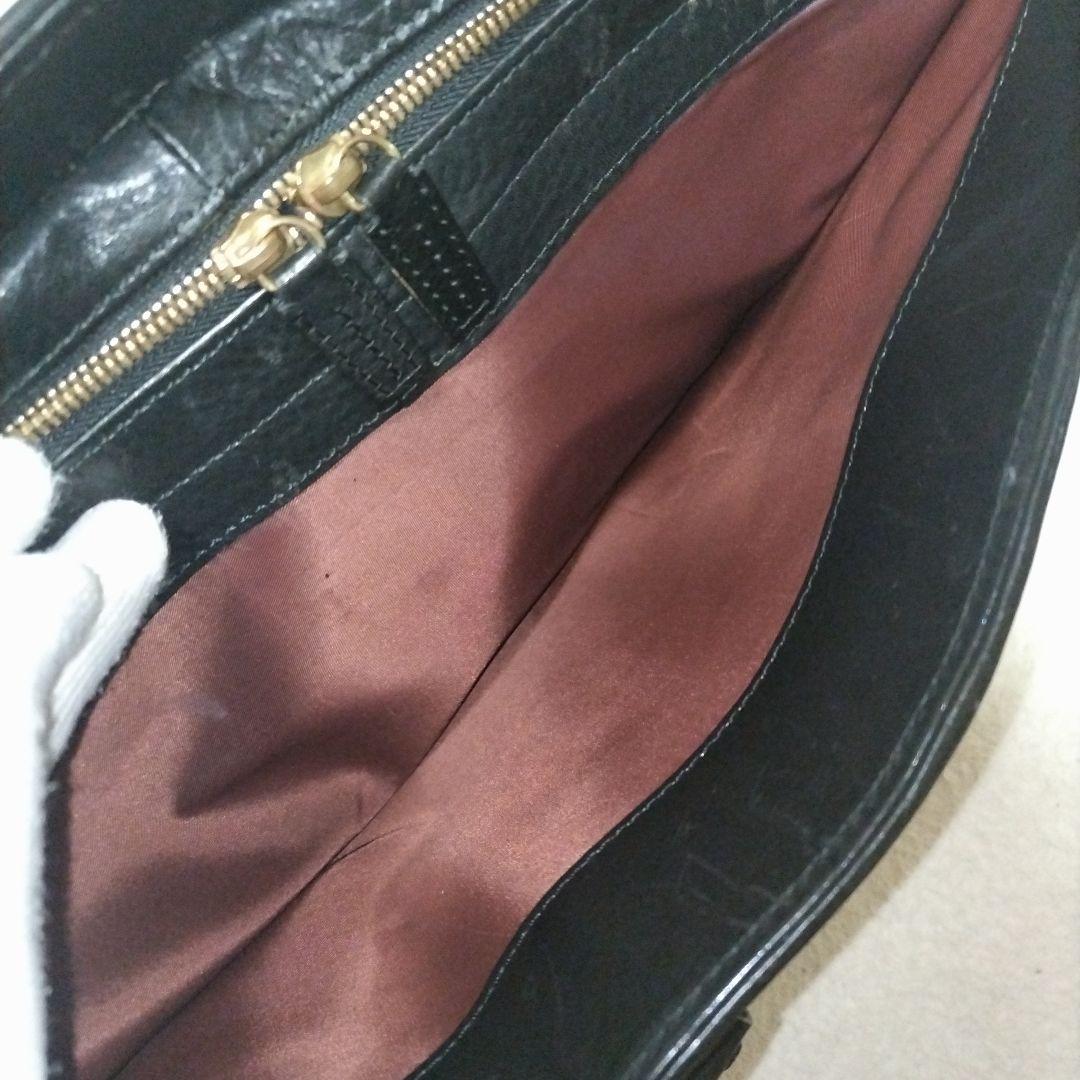 【美品】FUJITAKA フジタカ ゴールド金具 本革 ビジネス ブリーフケース