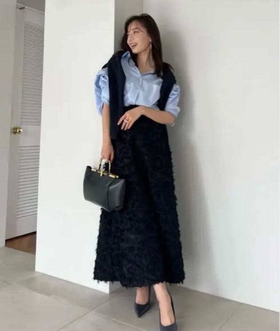 anuansスタンダードシャツ SAX/F