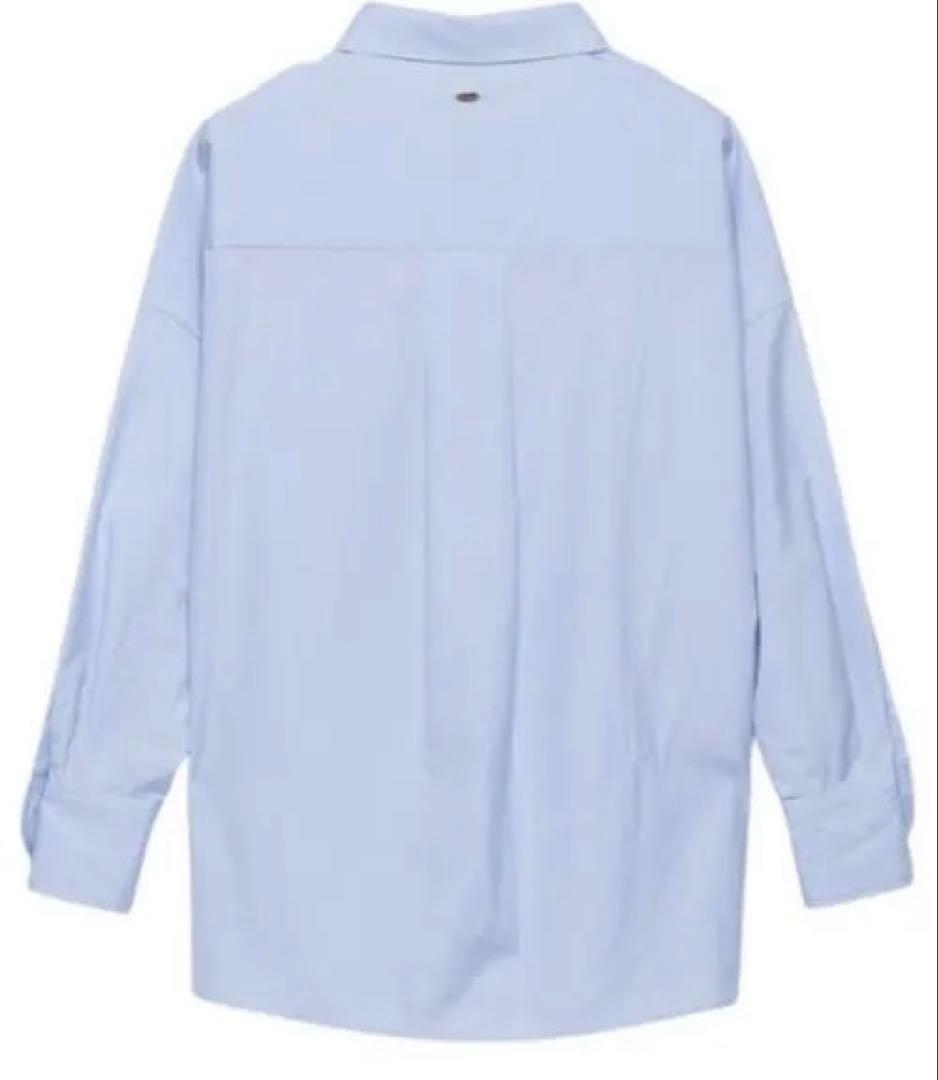 anuansスタンダードシャツ SAX/F