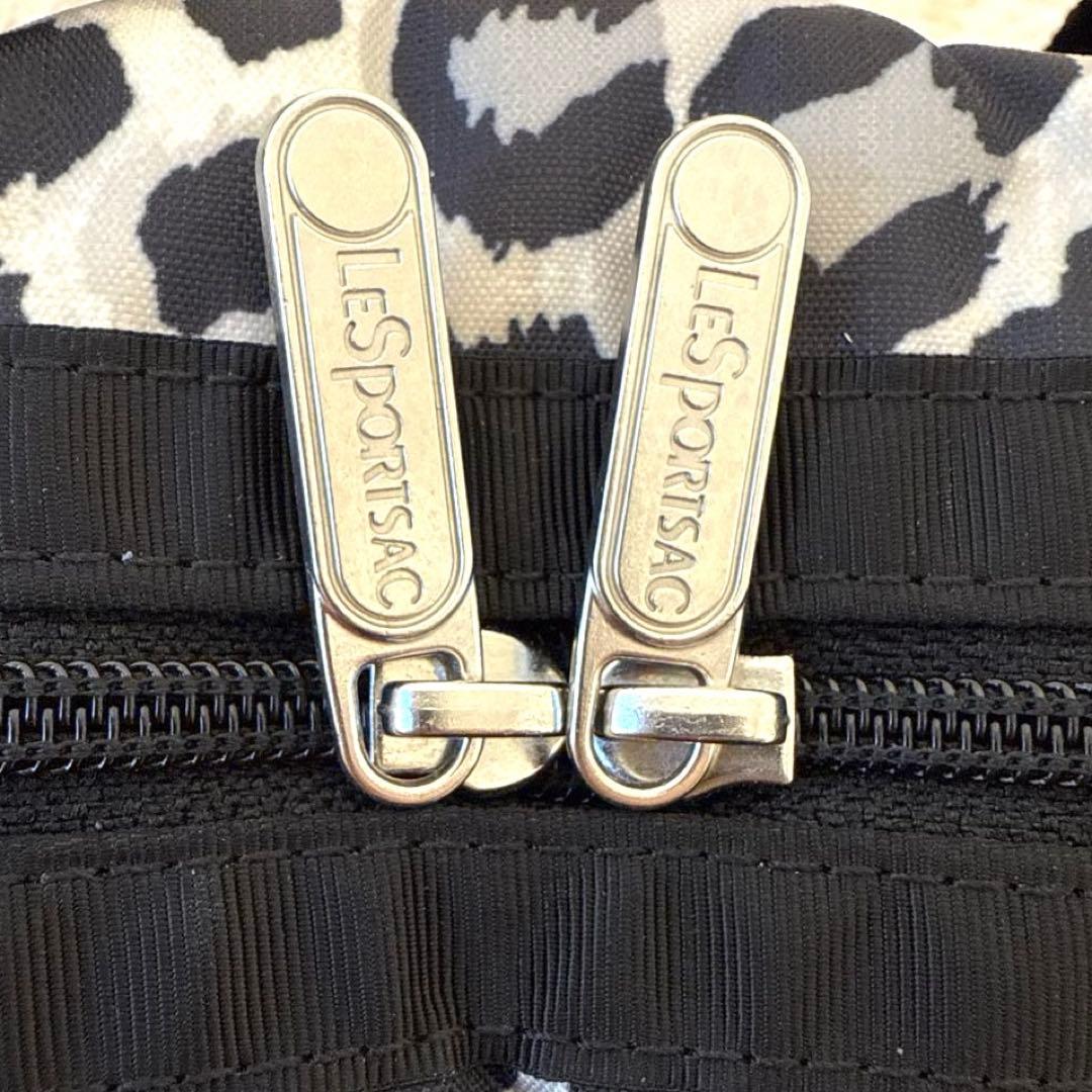 【美品】レスポートサック　2wayバック　レオパード